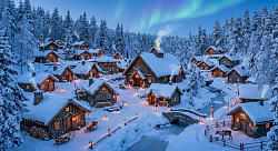 Lapland village